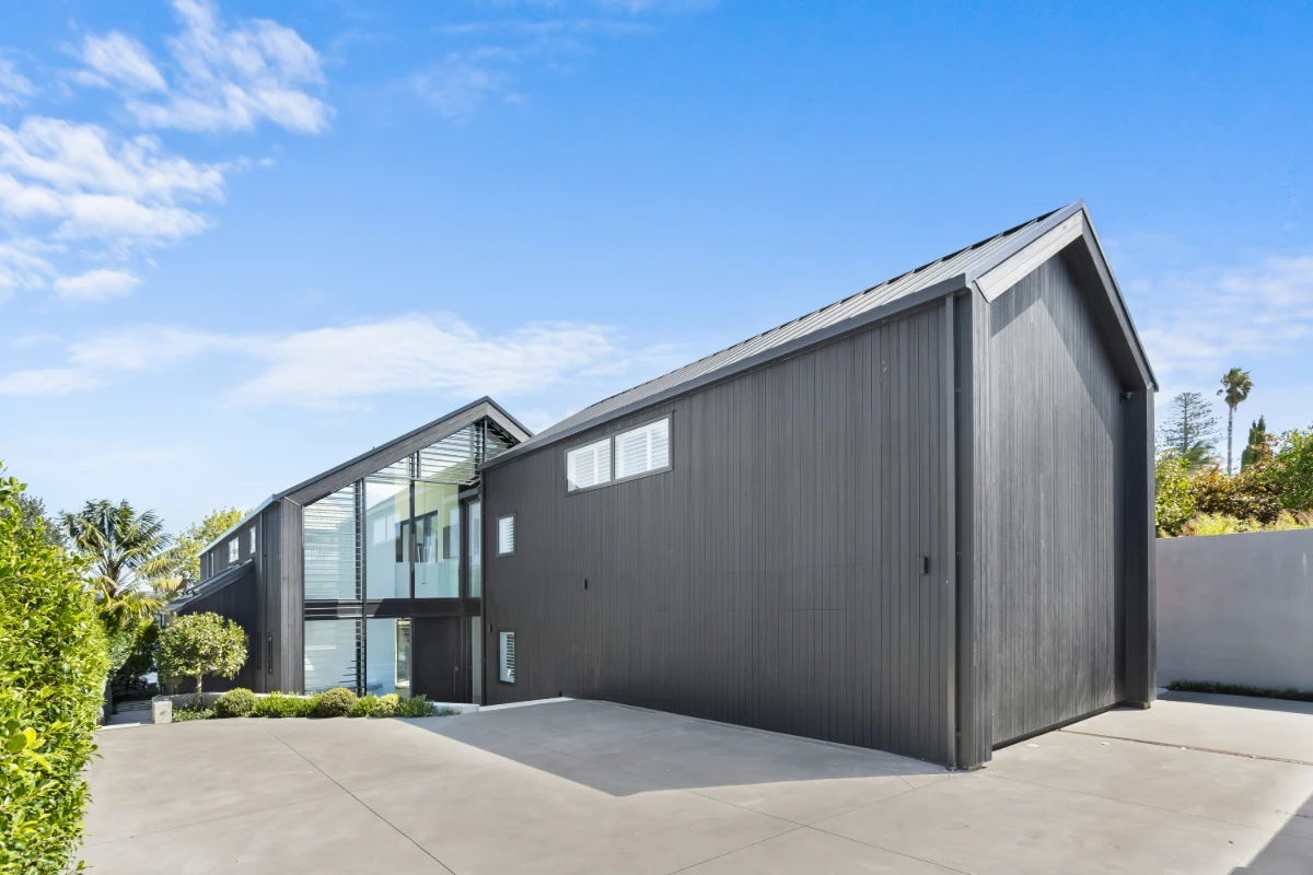 Exterior of the Kitchener Road home